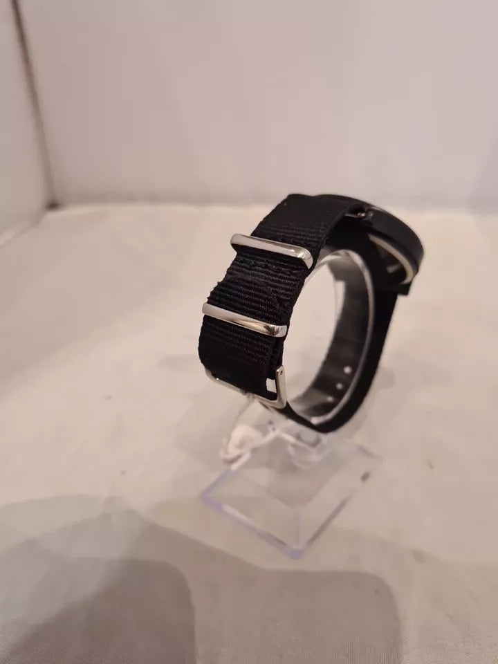 X1 New, Black Quartz Mens Watch