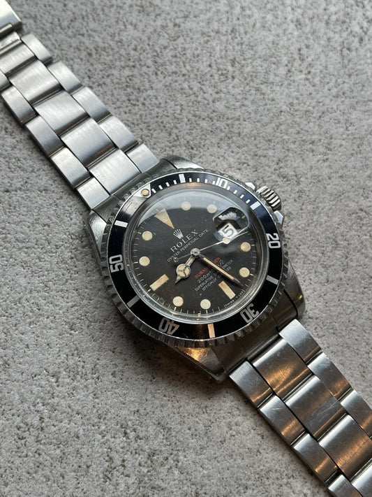 Tropical Rolex Submariner - ref. 1680- Meters Frist - Red Submariner MK2
